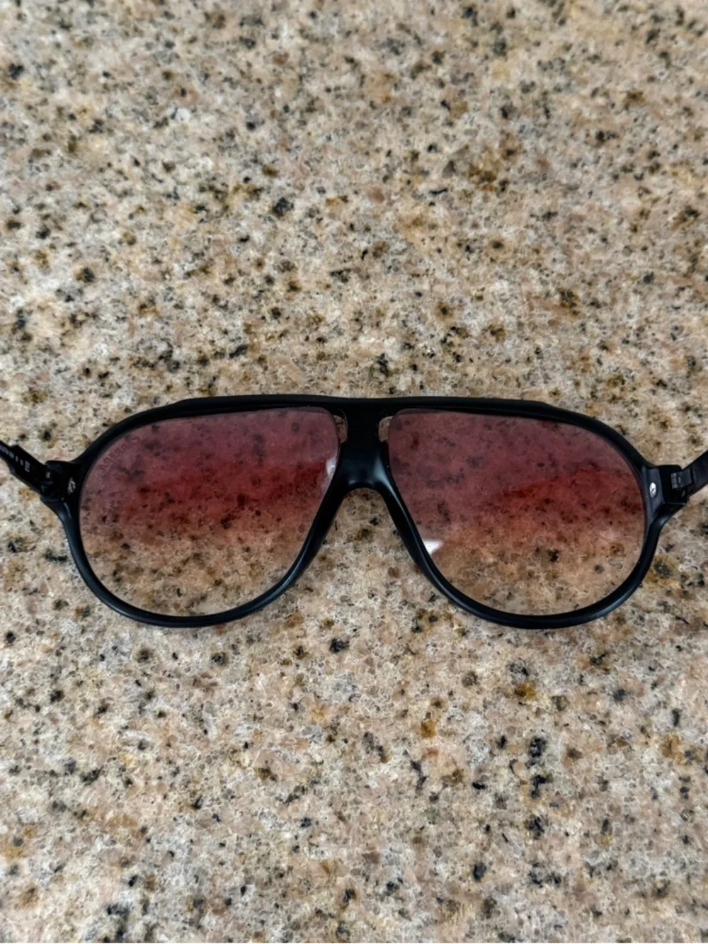 Vintage 80’s Carrera Miami Vice Black Sunglasses Men’s *Frames Only* Austria
